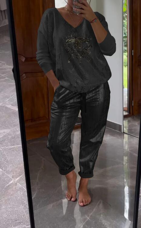 Arlise - Elegante Completo Casual a Due Pezzi