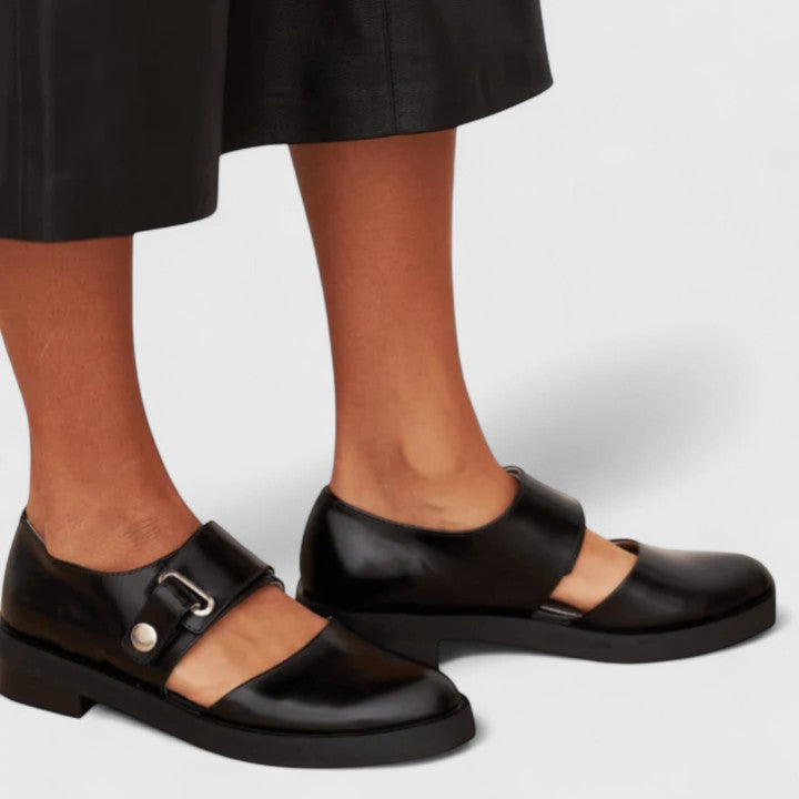STACEY | Scarpe ortopediche Mary Jane in pelle