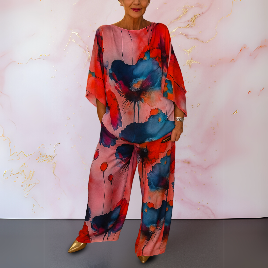 Maelora™ | Set in Satin a Due Pezzi per Donne