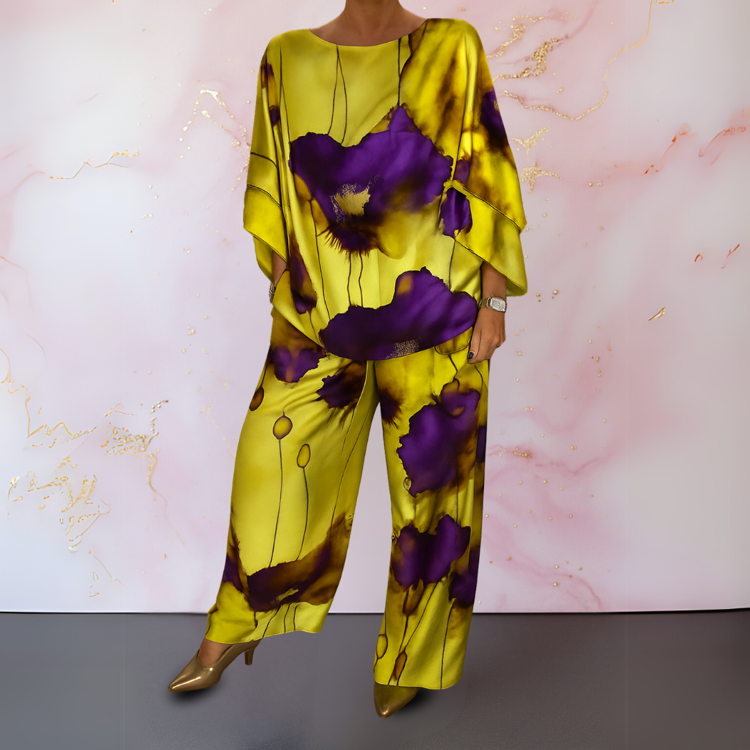 Maelora™ | Set in Satin a Due Pezzi per Donne
