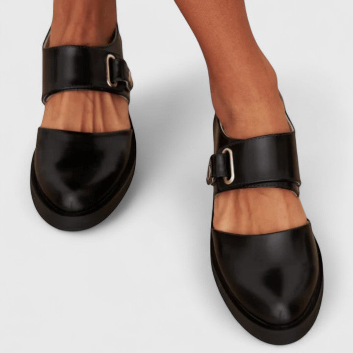 STACEY | Scarpe ortopediche Mary Jane in pelle