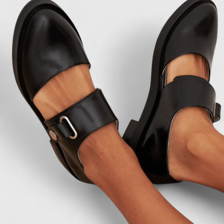 STACEY | Scarpe ortopediche Mary Jane in pelle