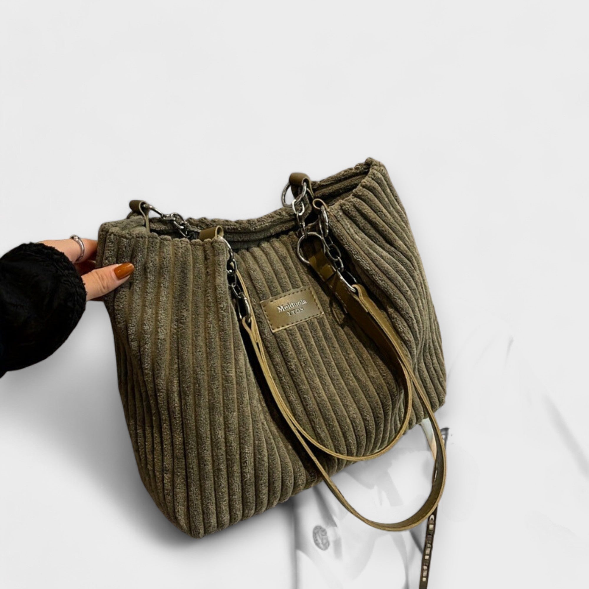 Lunori™ | Borsa a Spalla in Corda Morbida