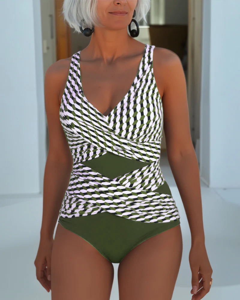 AMAIA™ | Costume da bagno incrociato per un look casual da resort