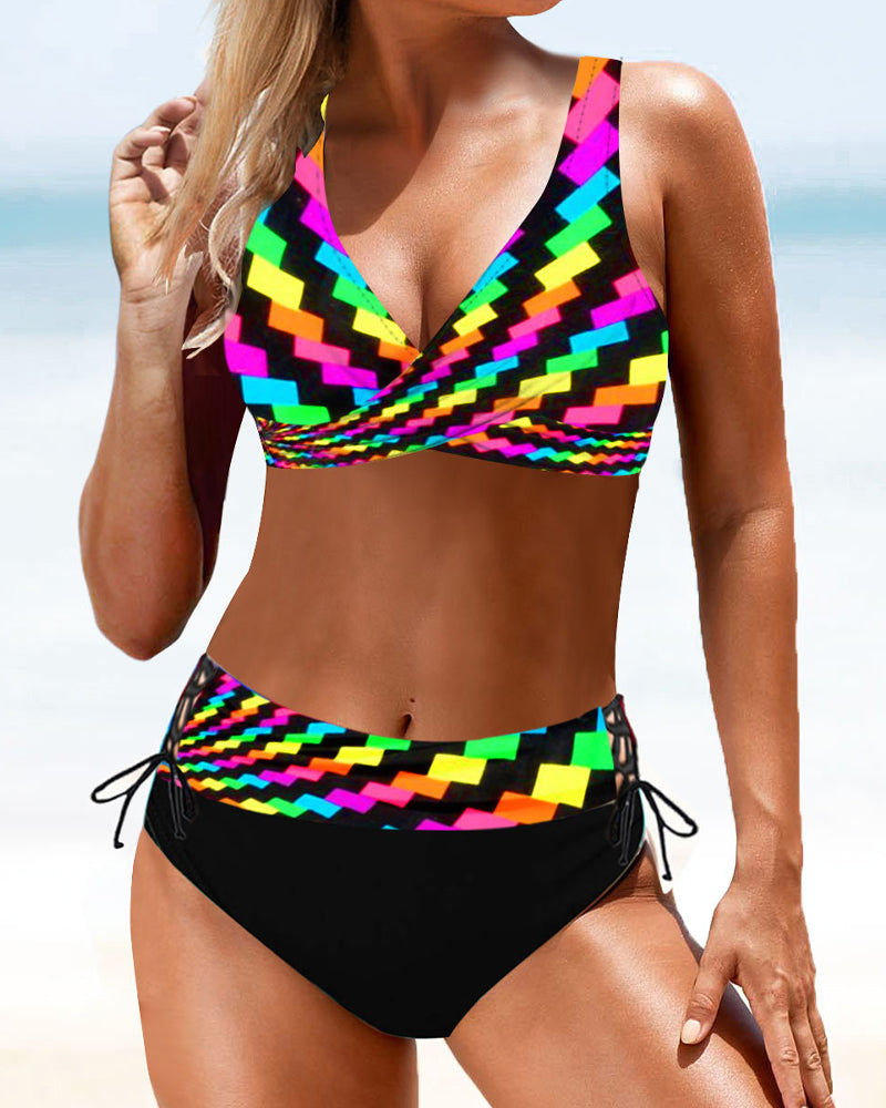 Sara™ | Vibrant and Colorful Bikini