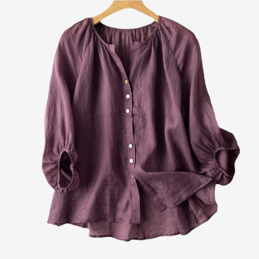 Célina™ Camicetta morbida ed elegante