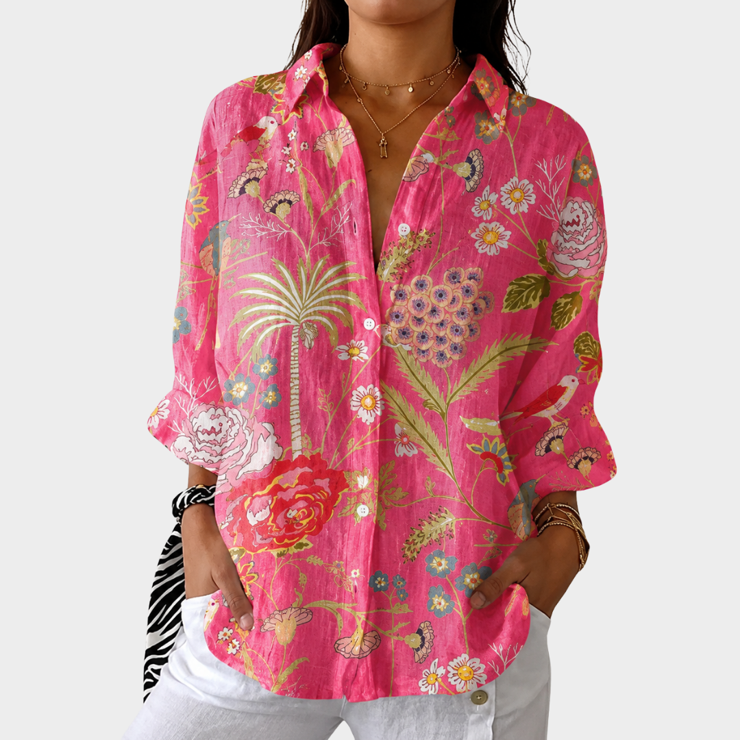 Blusa Stampata Leggera e Colorata