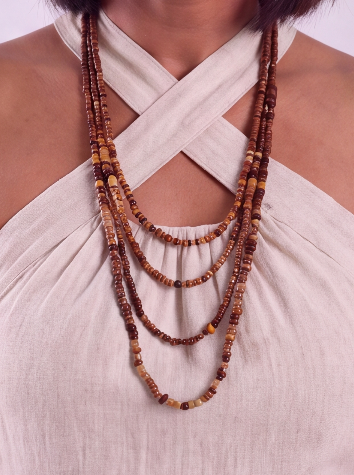 Isabella | Fluida Tuta Lunga con Scollo Halter