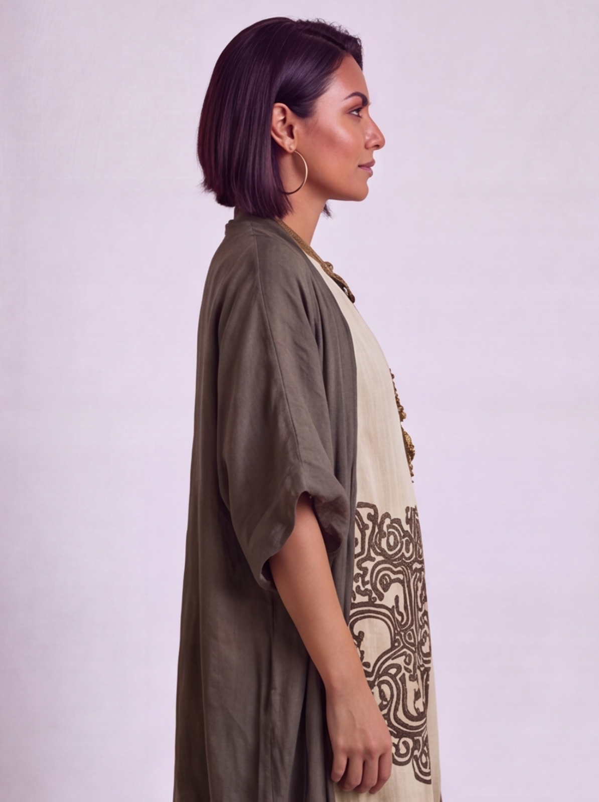 Valentina | Lungo Bohemien Ricamato Completo