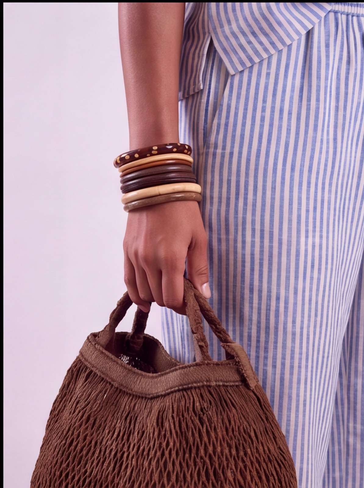Livia | Striped Palazzo Set