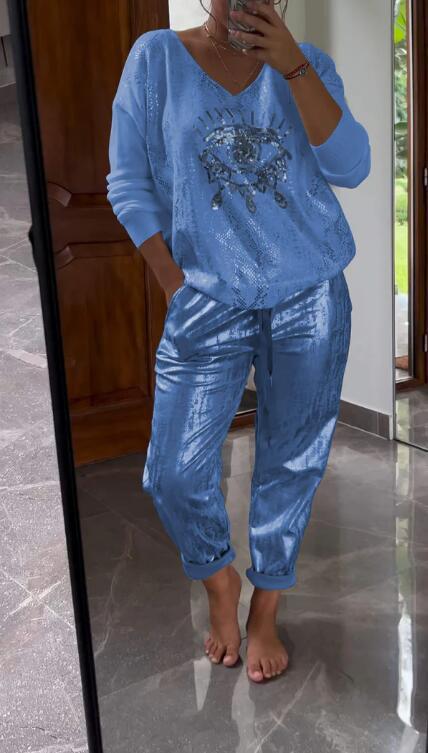 Arlise - Elegante Completo Casual a Due Pezzi