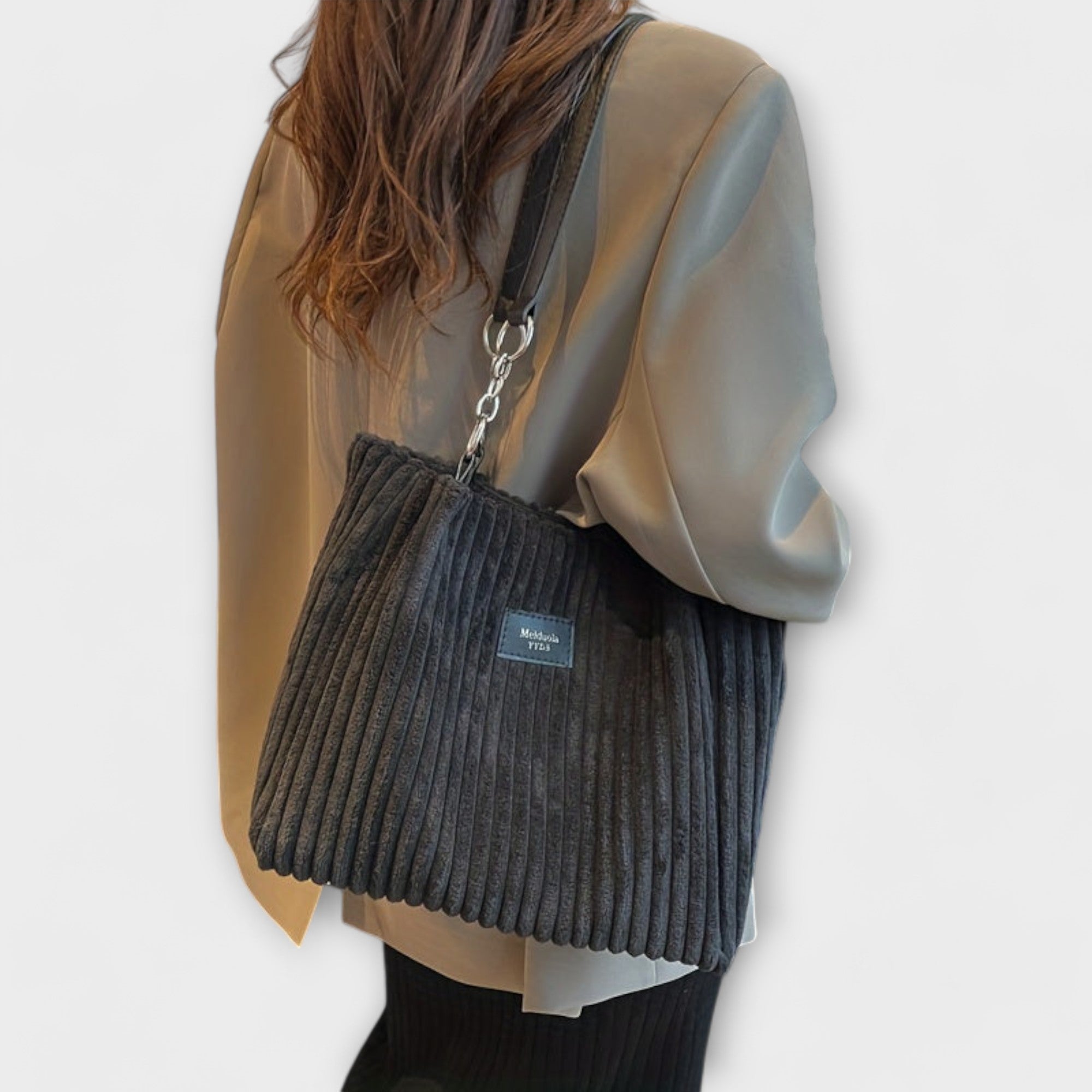 Lunori™ | Borsa a Spalla in Corda Morbida