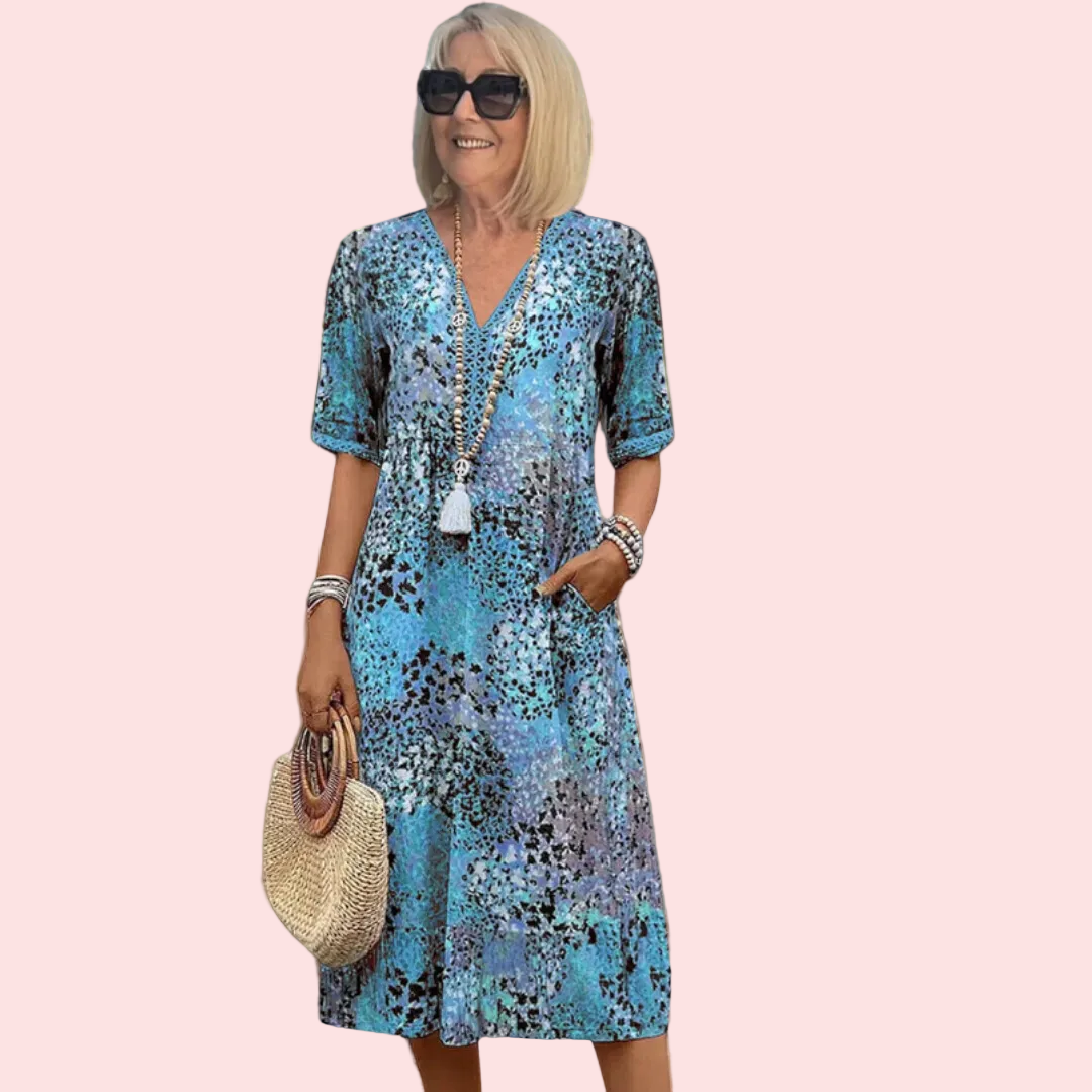 Iris™ – Vestito leggero e vaporoso con una linea favorevole