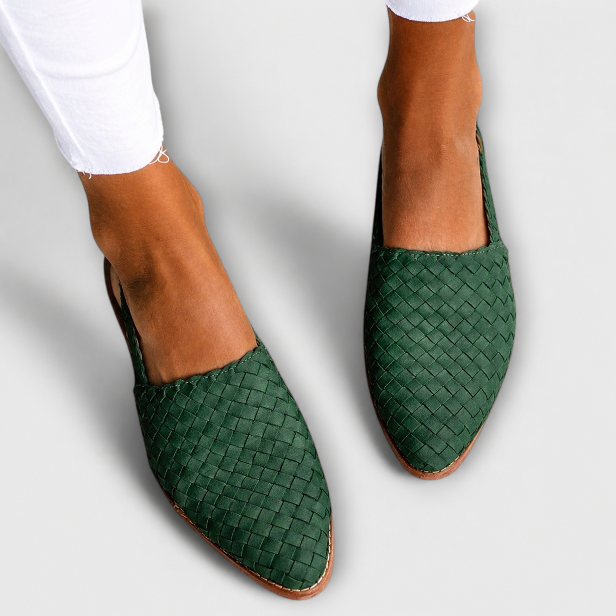 Aurora | Mocassino Woven Slingback