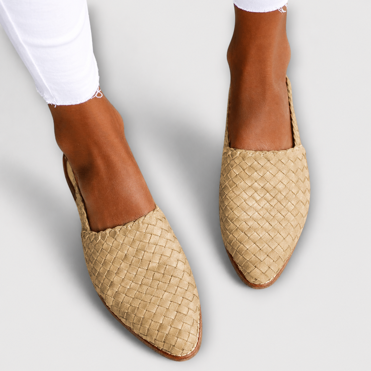 Aurora | Mocassino Woven Slingback