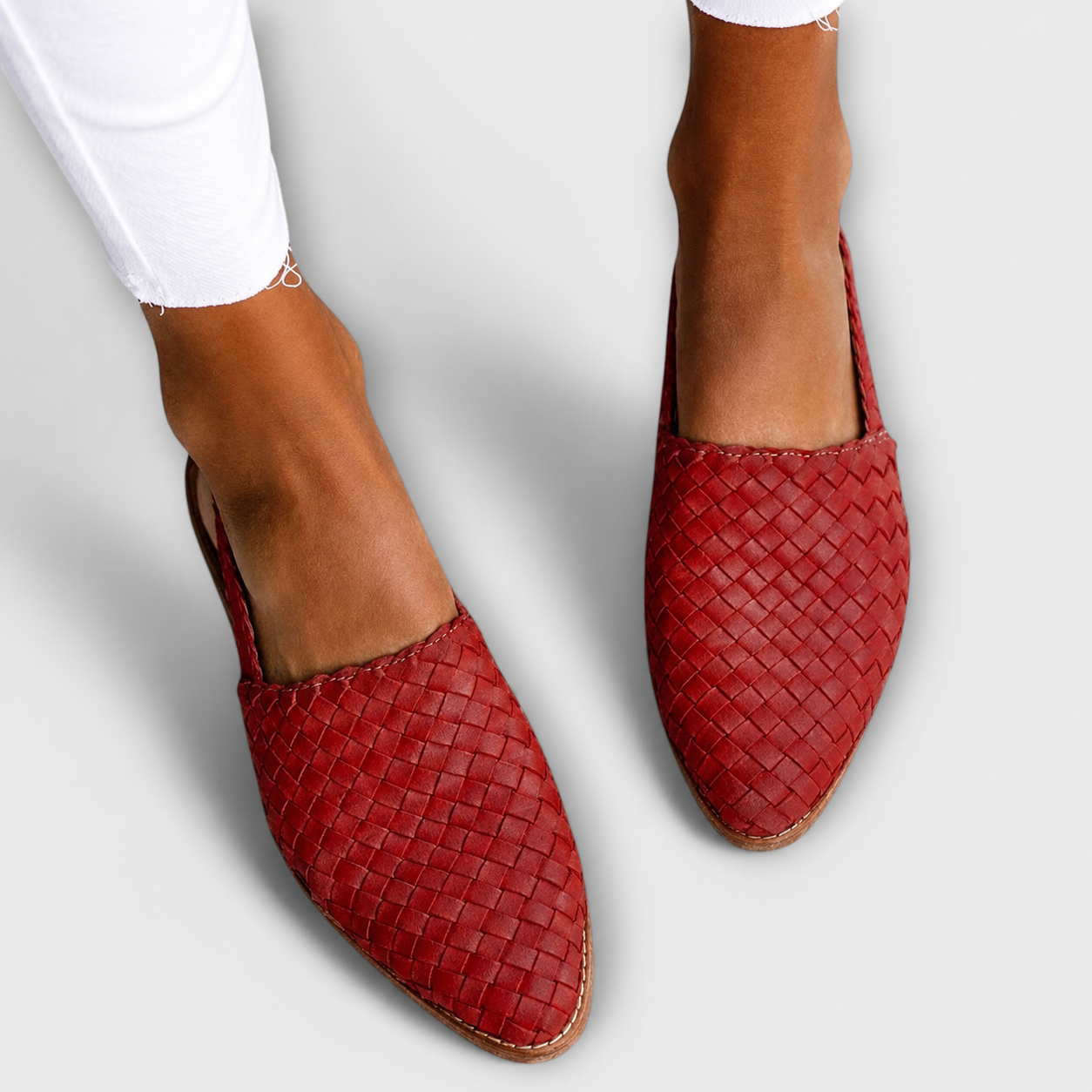 Aurora | Mocassino Woven Slingback