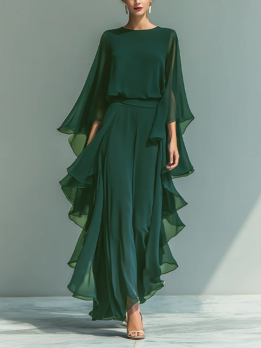 Aurelia | Elegante e Fluttuante Tuta da Sera