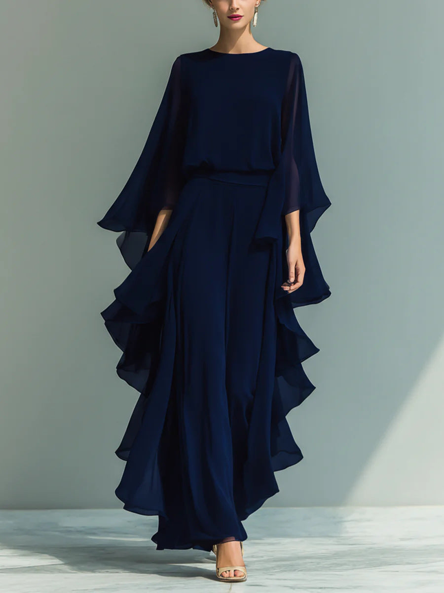 Aurelia | Elegante e Fluttuante Tuta da Sera
