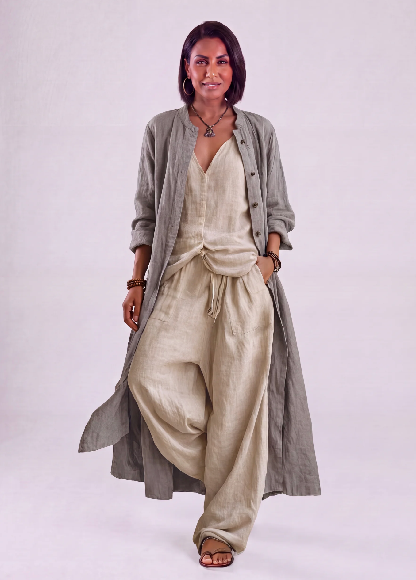 Valentina | Soft Complete Set with Overcoat