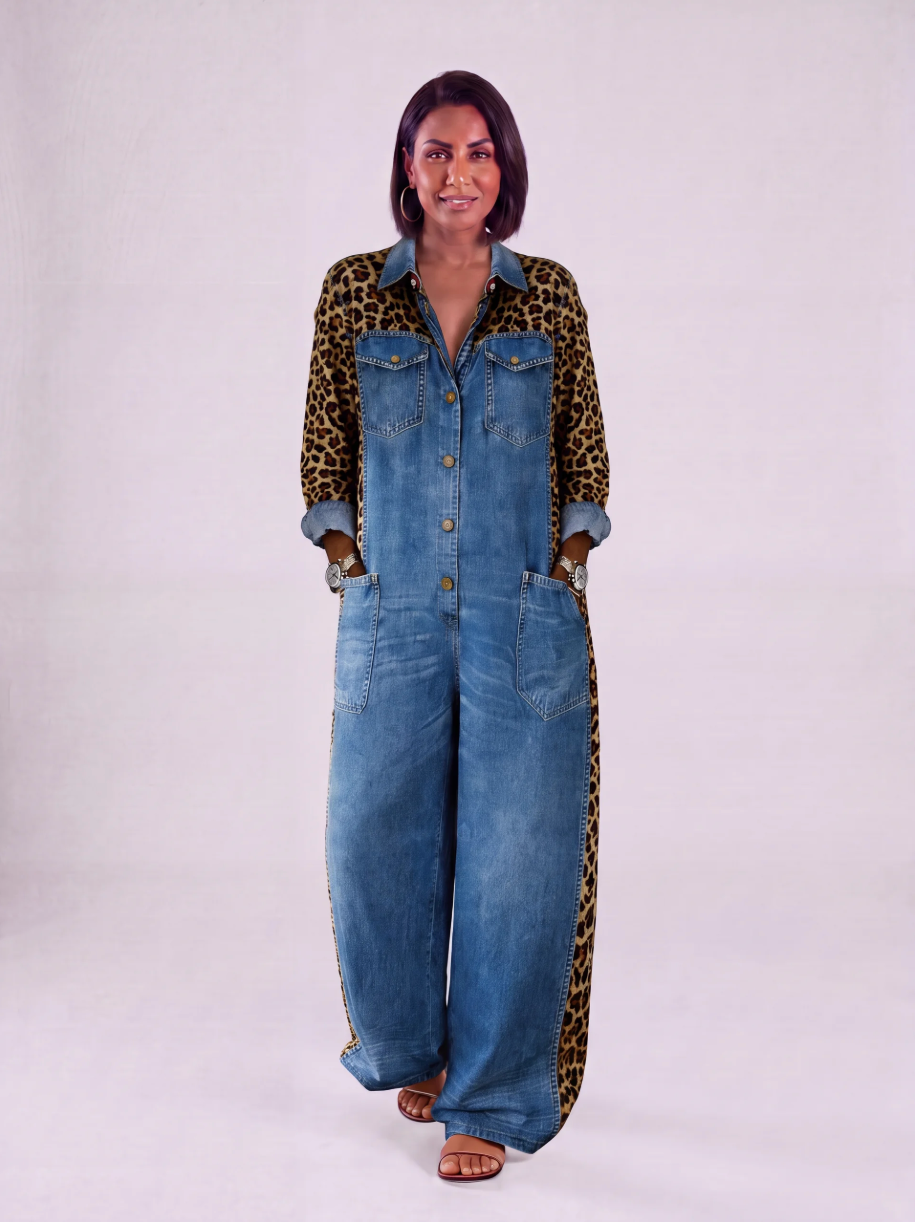 Amanda | Tuta intera in denim