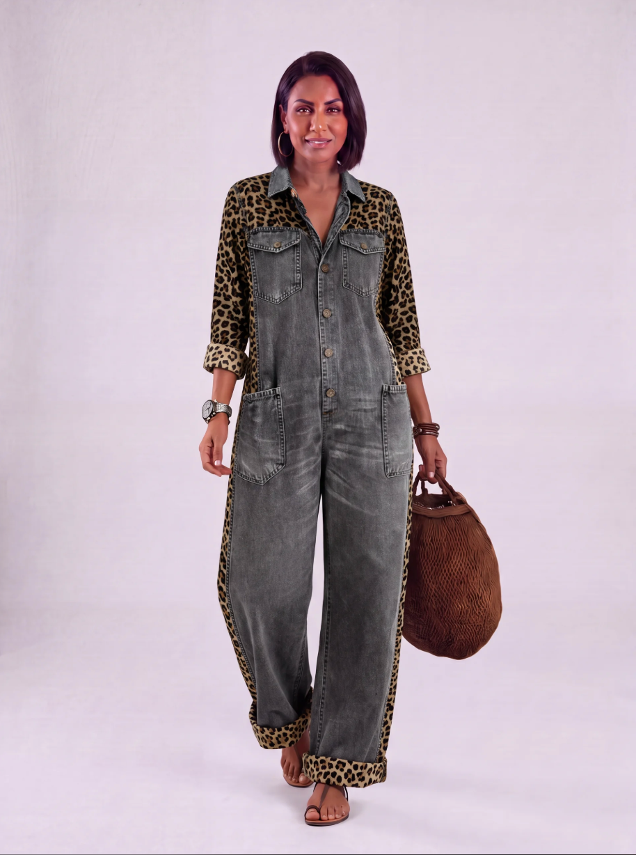 Amanda | Tuta intera in denim