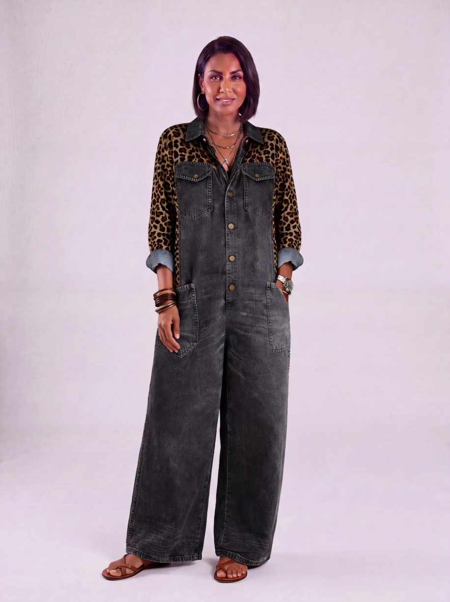 Amanda | Tuta intera in denim