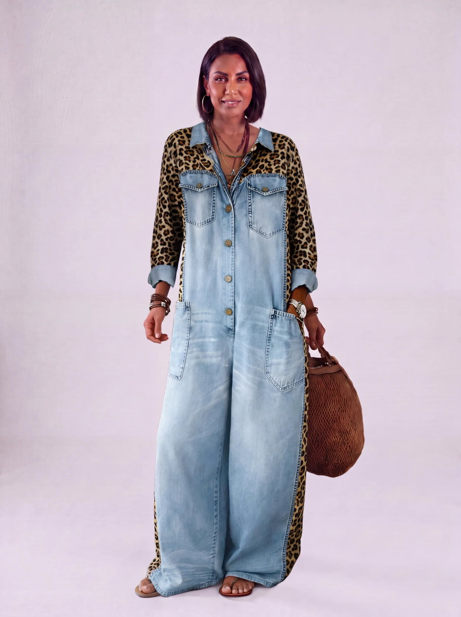 Amanda | Tuta intera in denim