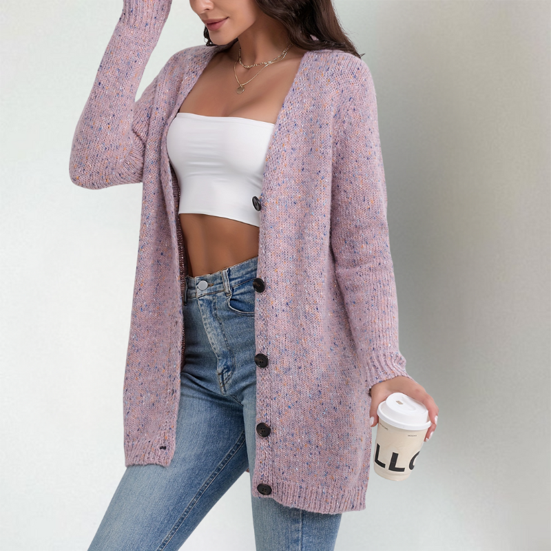  Lunori™|Cardigan Elegante e Versatile