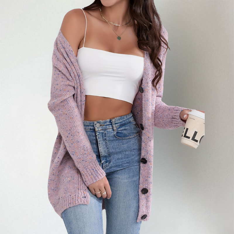  Lunori™|Cardigan Elegante e Versatile