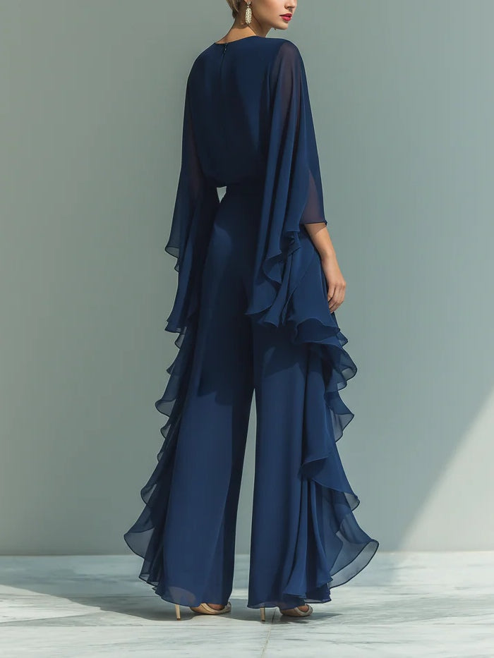 Aurelia | Elegante e Fluttuante Tuta da Sera