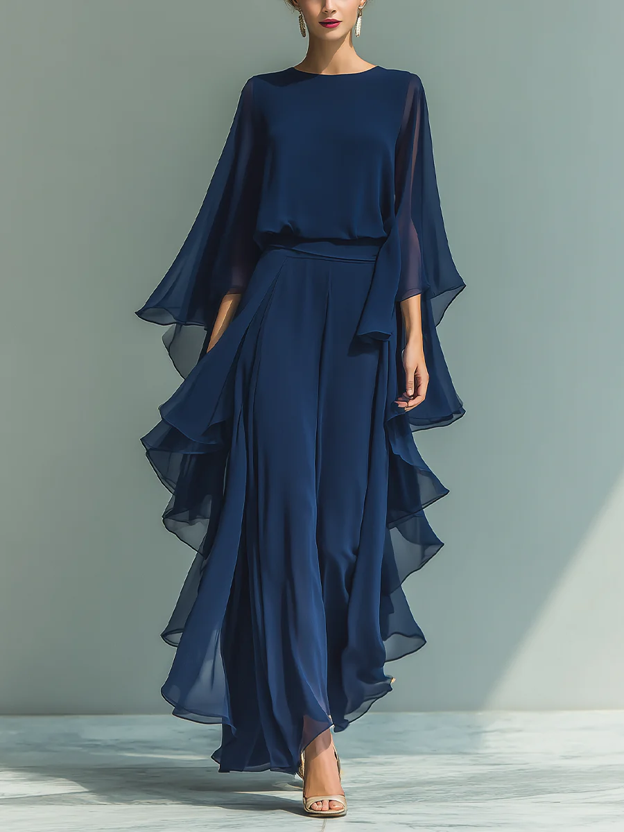 Aurelia | Elegante e Fluttuante Tuta da Sera