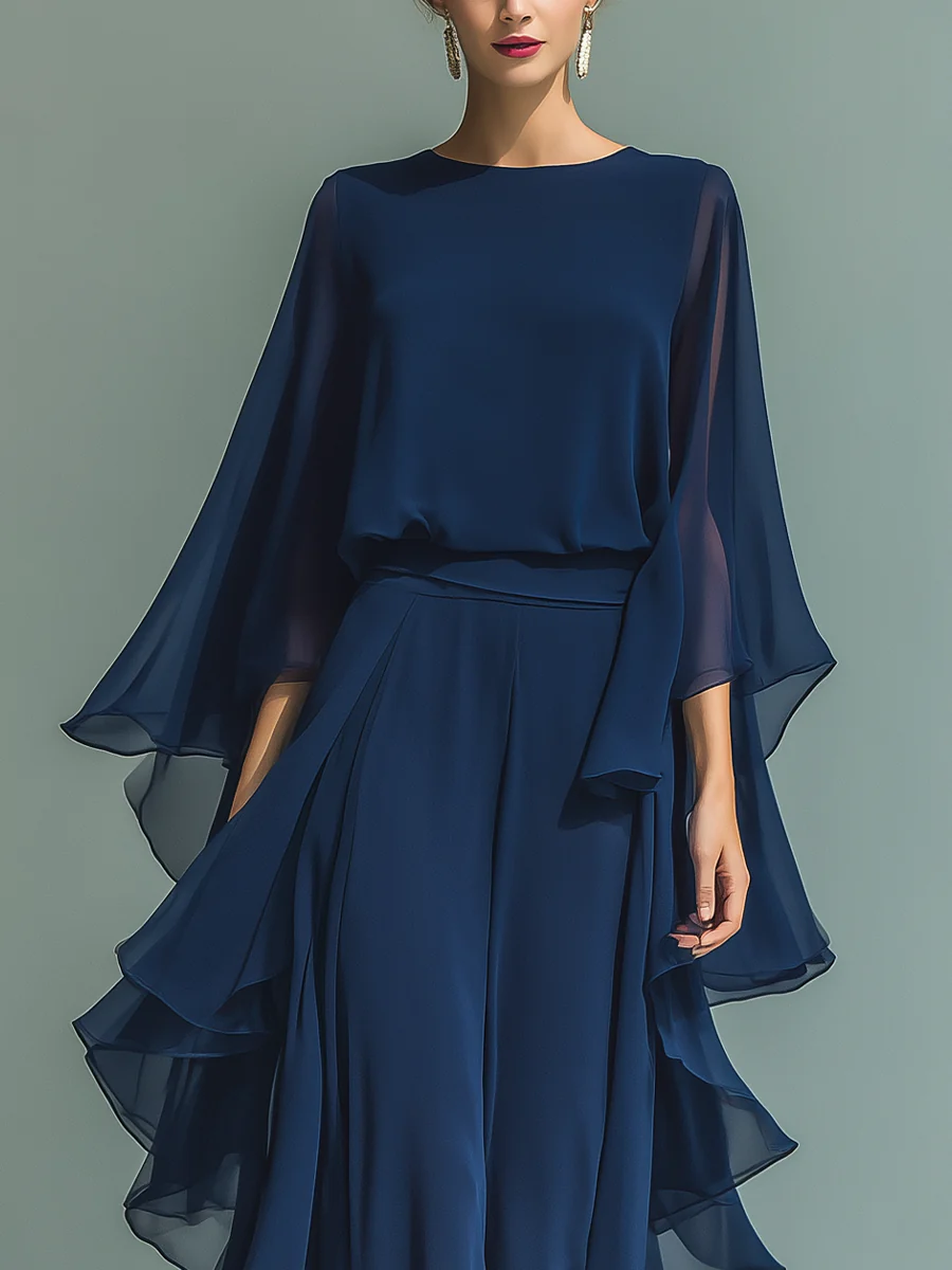 Aurelia | Elegante e Fluttuante Tuta da Sera