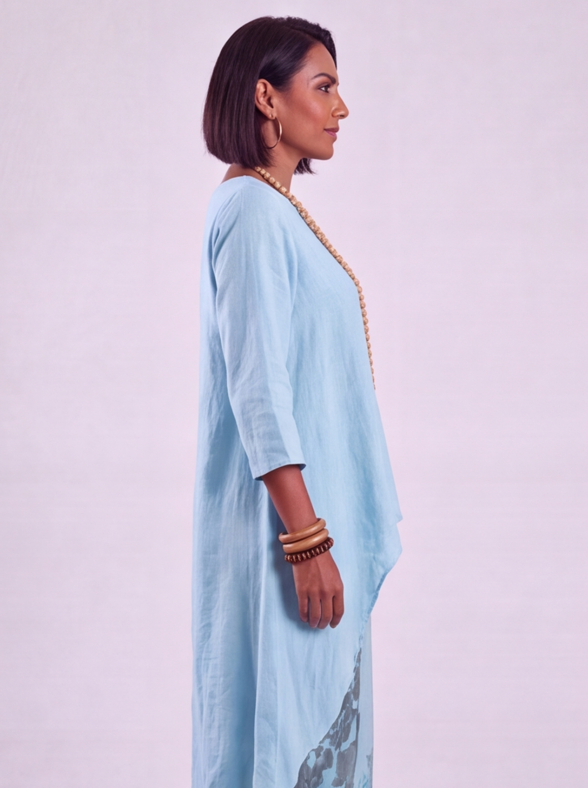 Ginevra | Floral Asymmetrical Fluid Outfit