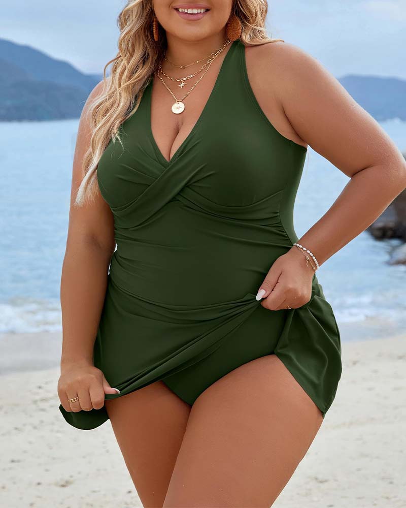 TINA™ | Costumi da bagno interi seducenti con scollatura a V