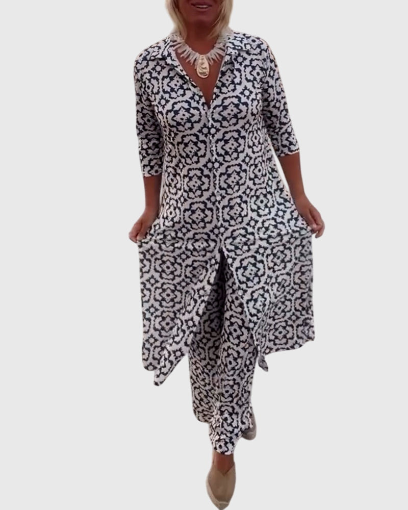 Gabriella™ | Elegante Set Vintage a Due Pezzi