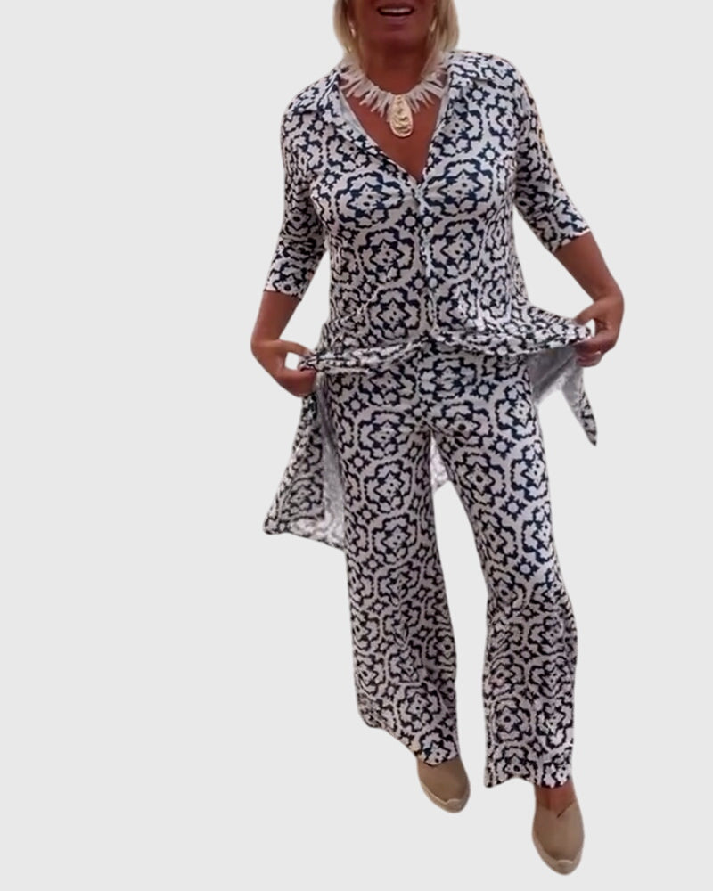 Gabriella™ | Elegante Set Vintage a Due Pezzi