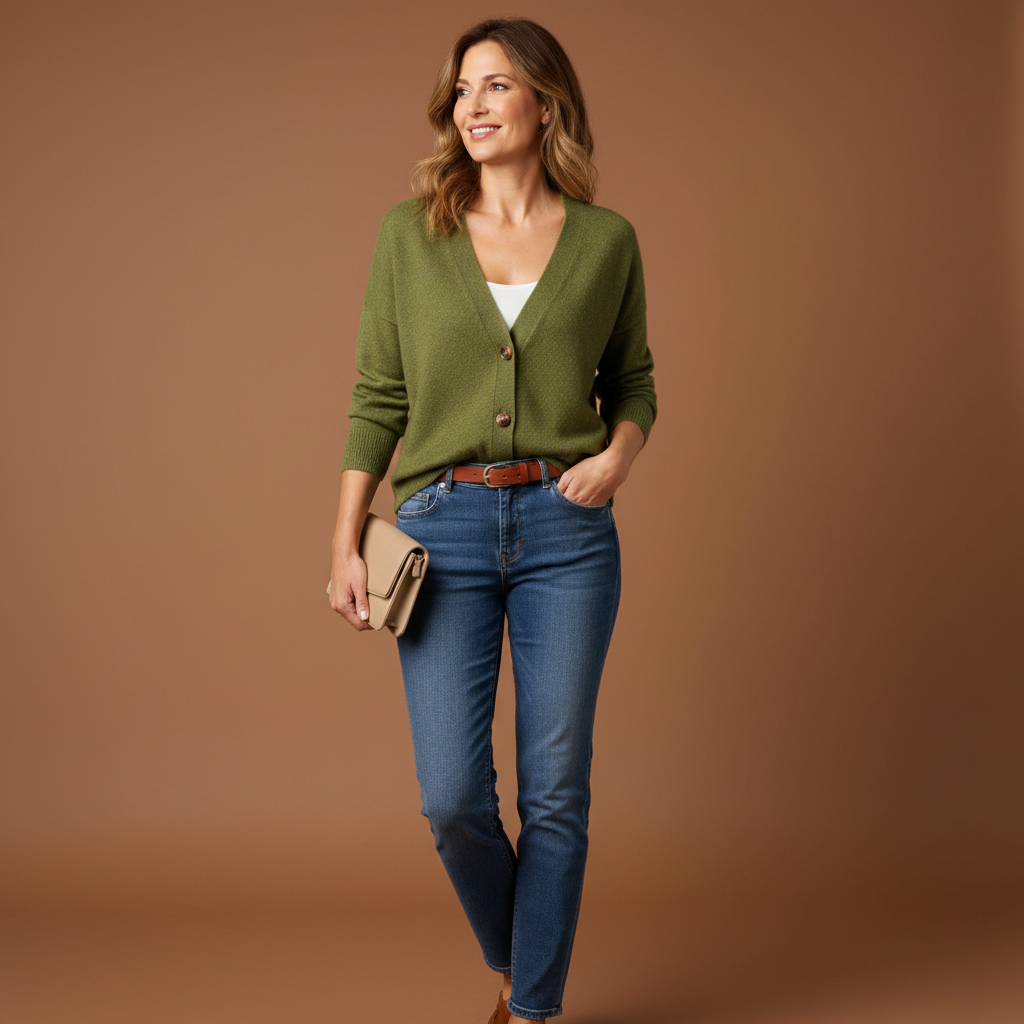  Lunori™| Cardigan Caldo e Versatile