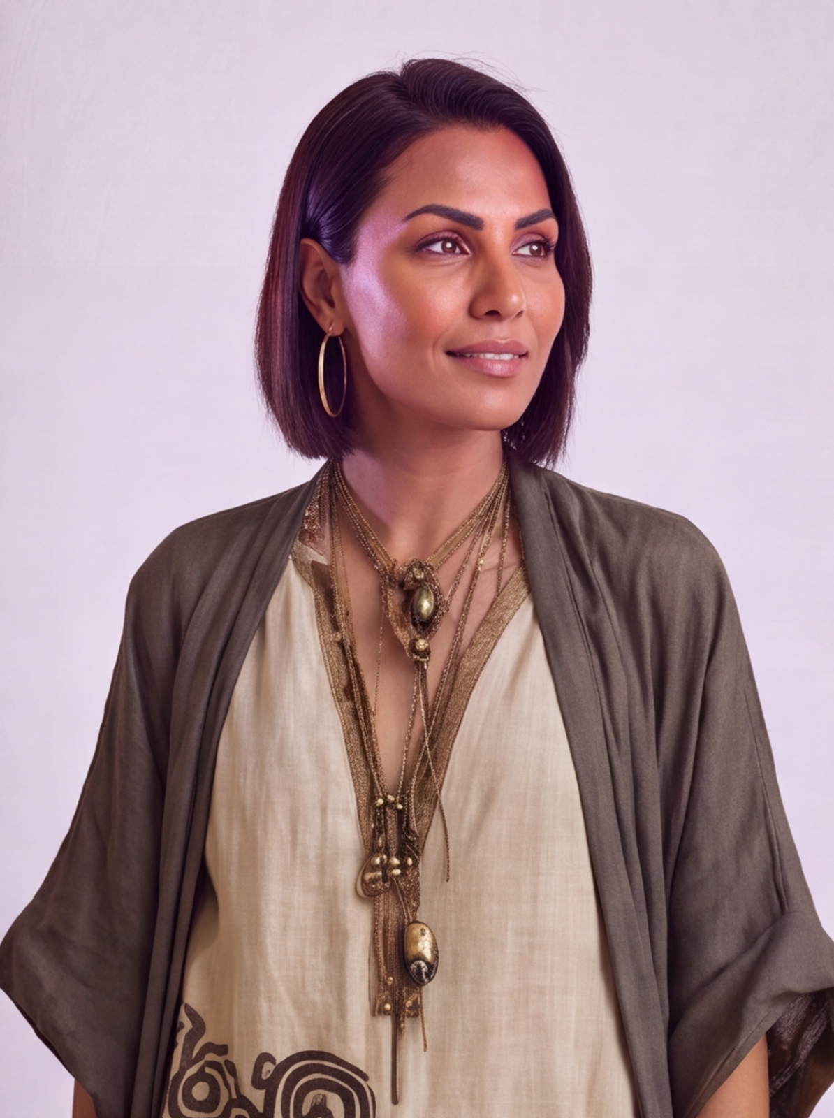 Valentina | Lungo Bohemien Ricamato Completo