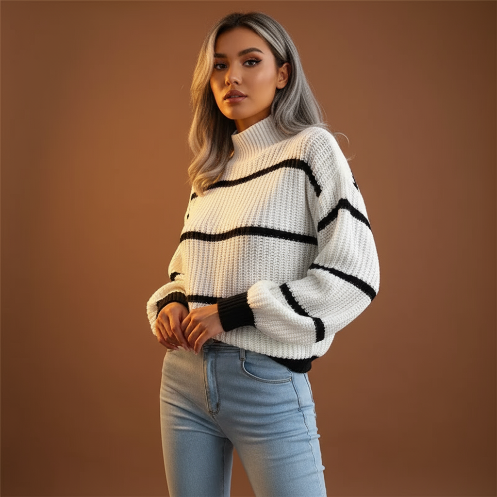 Lina | Maglione femminile a righe