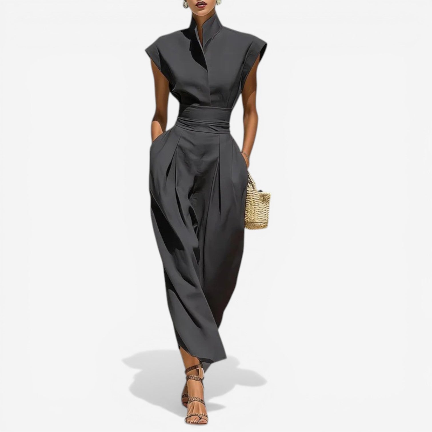 Addison™ Tuta con collo alto