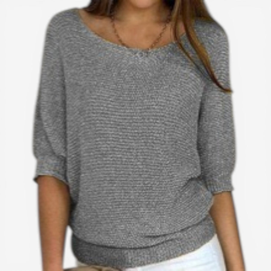Kelsie™ Maglia casual morbida
