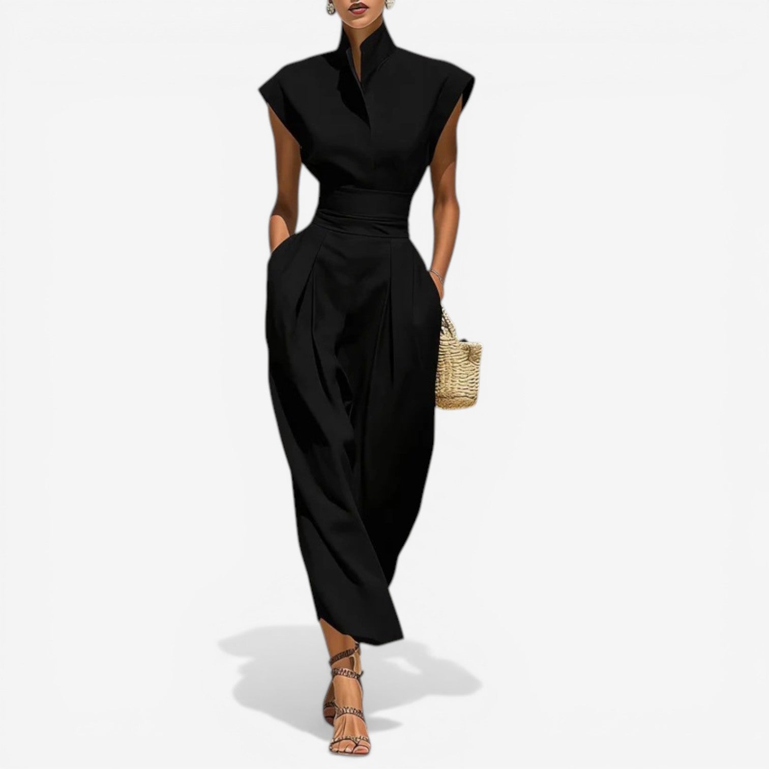 Addison™ Tuta con collo alto