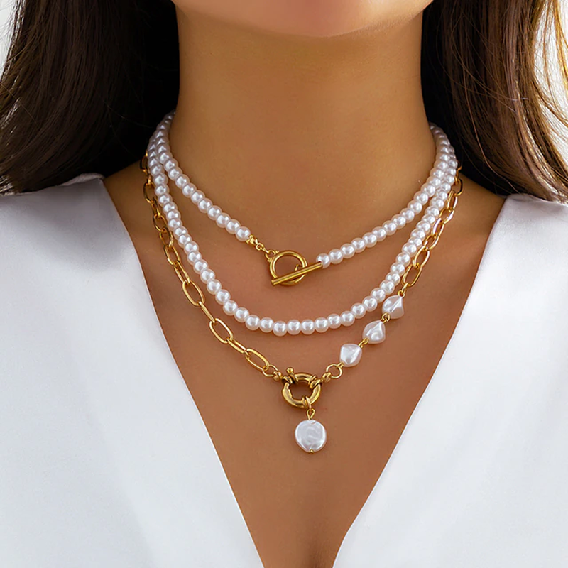 Jackie™ collana di perle